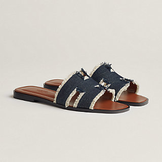 Hermes sandals discount denim